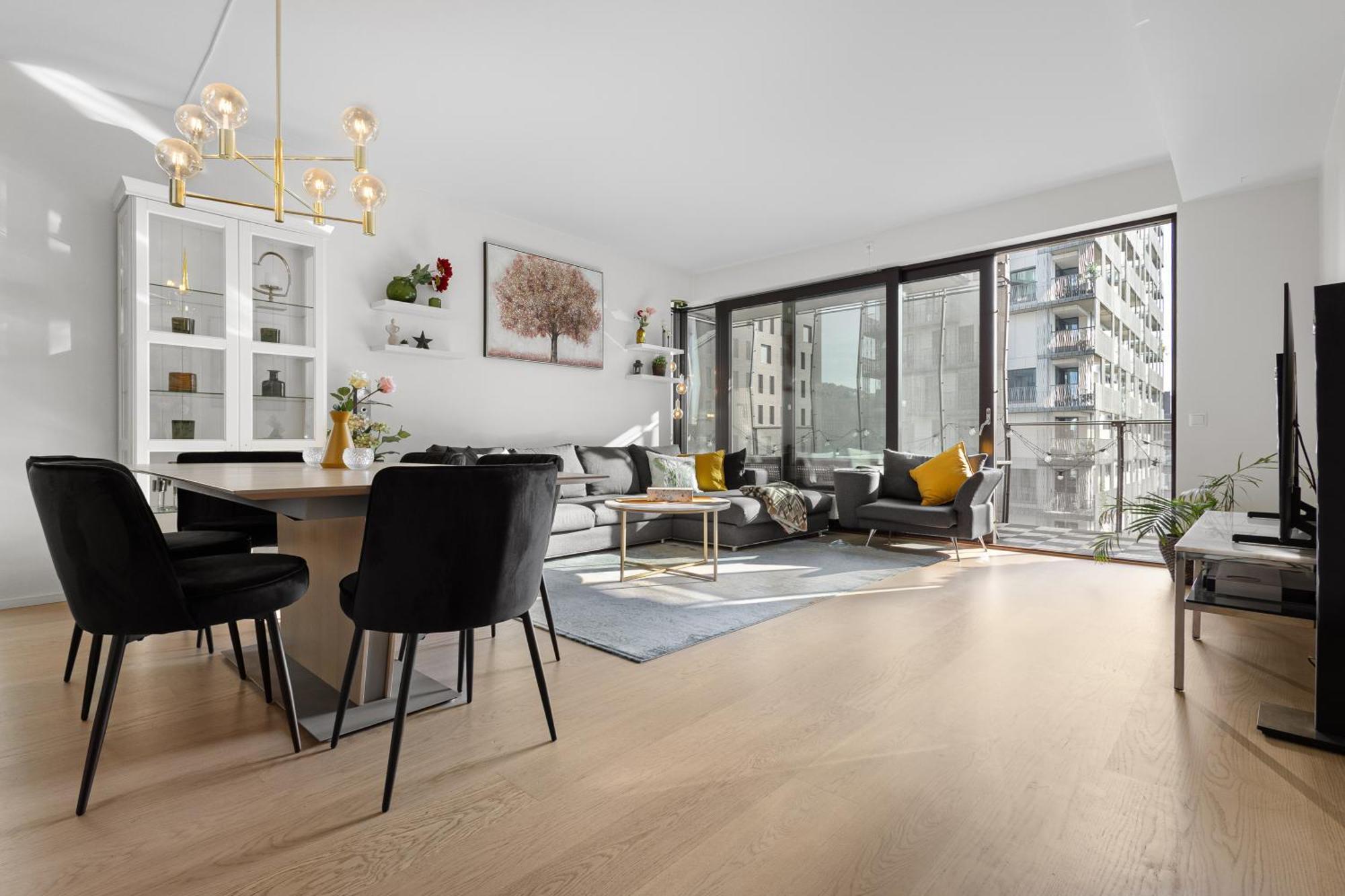 Spacious Modern 2Br Apartment At Central Oslo Barcode Exterior photo