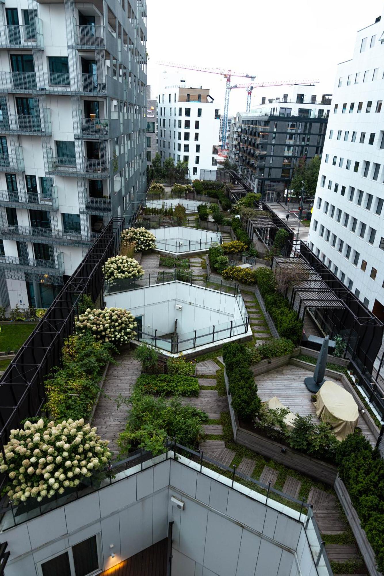 Spacious Modern 2Br Apartment At Central Oslo Barcode Exterior photo